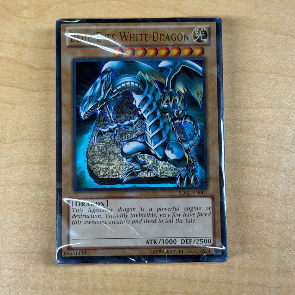 Konami Yu-Gi-Oh Blue-Eyes White Dragon Structure Deck SDBE Sealed New Ultra Rare